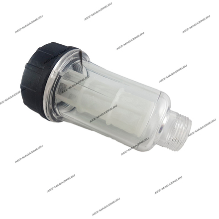 Фильтр водяной для автомоек K5T5, резьба M26 (внутр/наруж), L-127мм, D-62мм