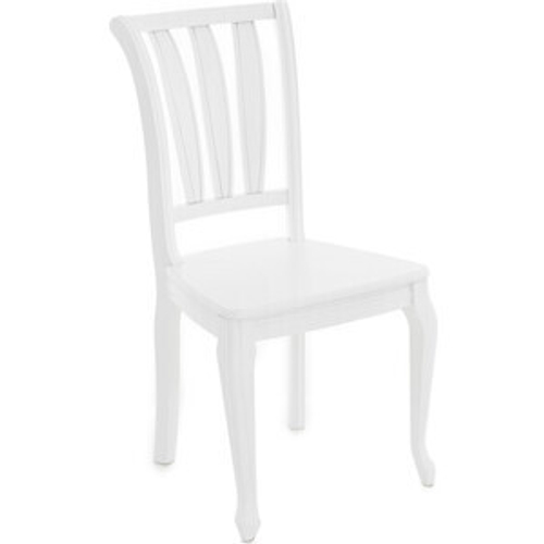 Стул Кабриоль жесткий (Цвет дерева:Тон 9 (Эмаль белая) ) Аврора