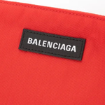 Balenciaga Nylon Clutch Women"s Red