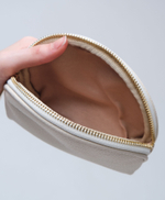 Косметичка кожаная DBR 15-41 ванильное молоко