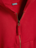 Толстовка с капюшоном на молнии для девочки Next 690-948, Красный