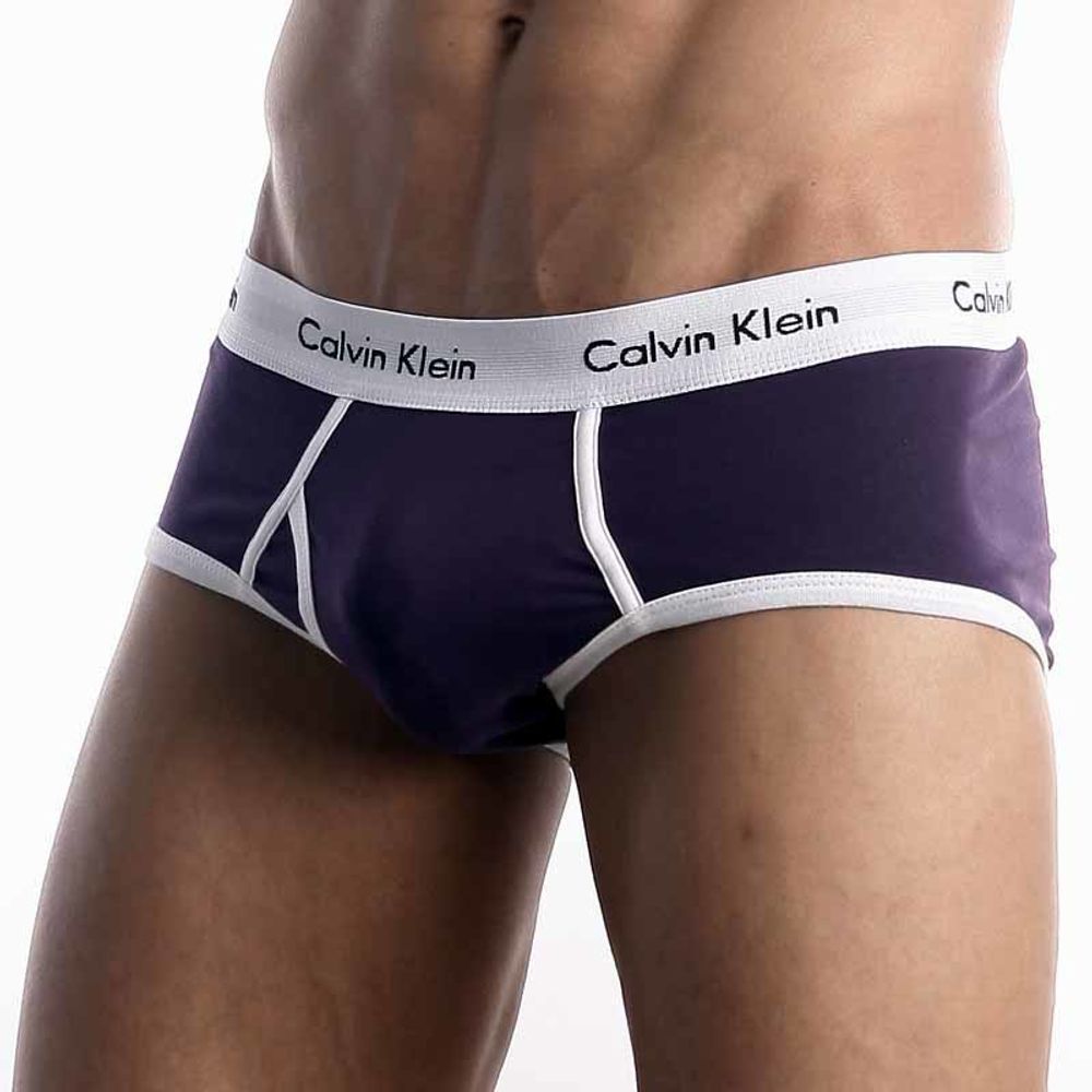 Мужские трусы брифы Calvin Klein 365 Violet Brief