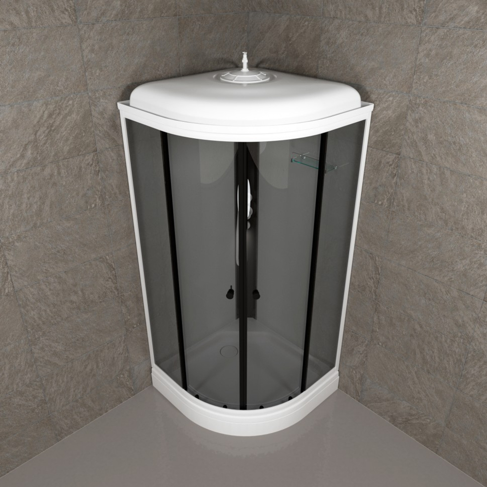 Душевая Кабина Грэй-Вайт 90*90 А