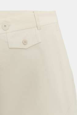 ZARA БРЮКИ НАЗАПАХ С ПУГОВИЦАМИ — ZW COLLECTION, СВЕТЛЫЙ РЫЖЕВАТО-КОРИЧНЕВЫЙ