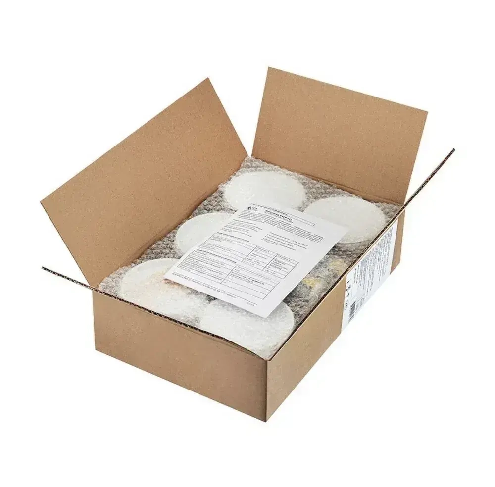 Компаунд силиконовый белый для распределительных коробок STEP-M1 2,5л (уп. 5 шт по 500 мл)