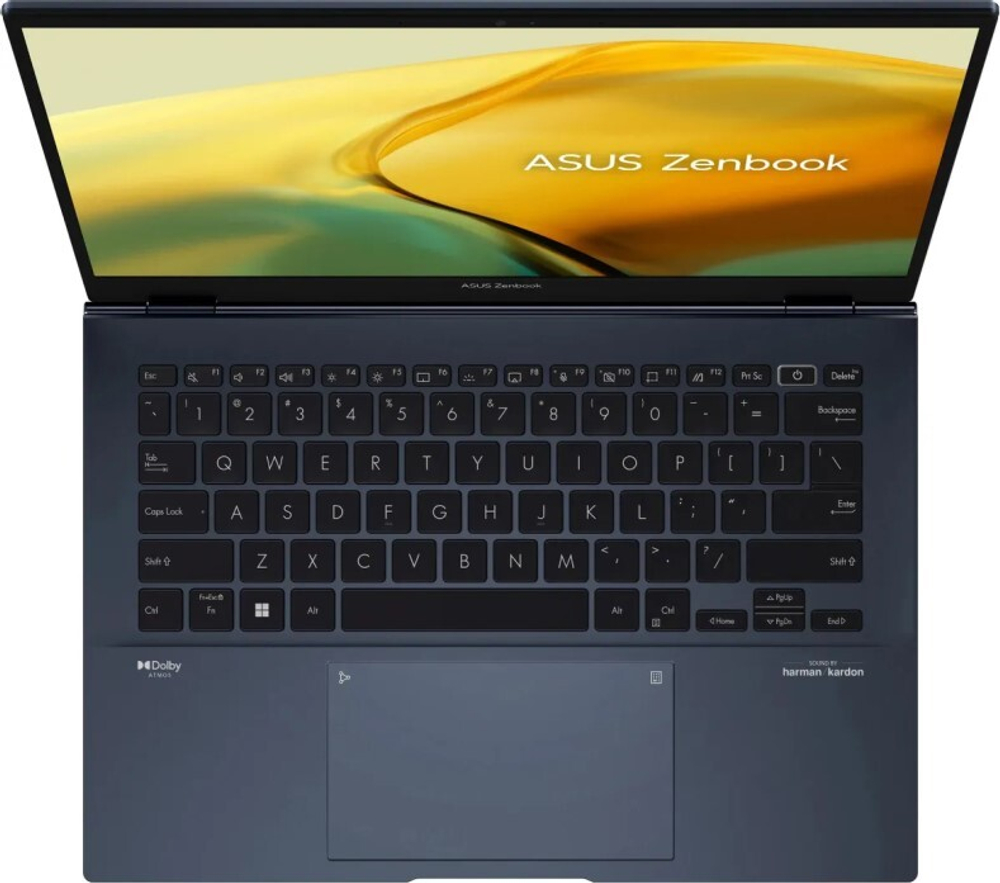 Ноутбук  ASUS Zenbook UX3402VA-KP696 14 ", Core i5, 16 Гб RAM, 512 Гб SSD, Iris Xe Graphics, Синий