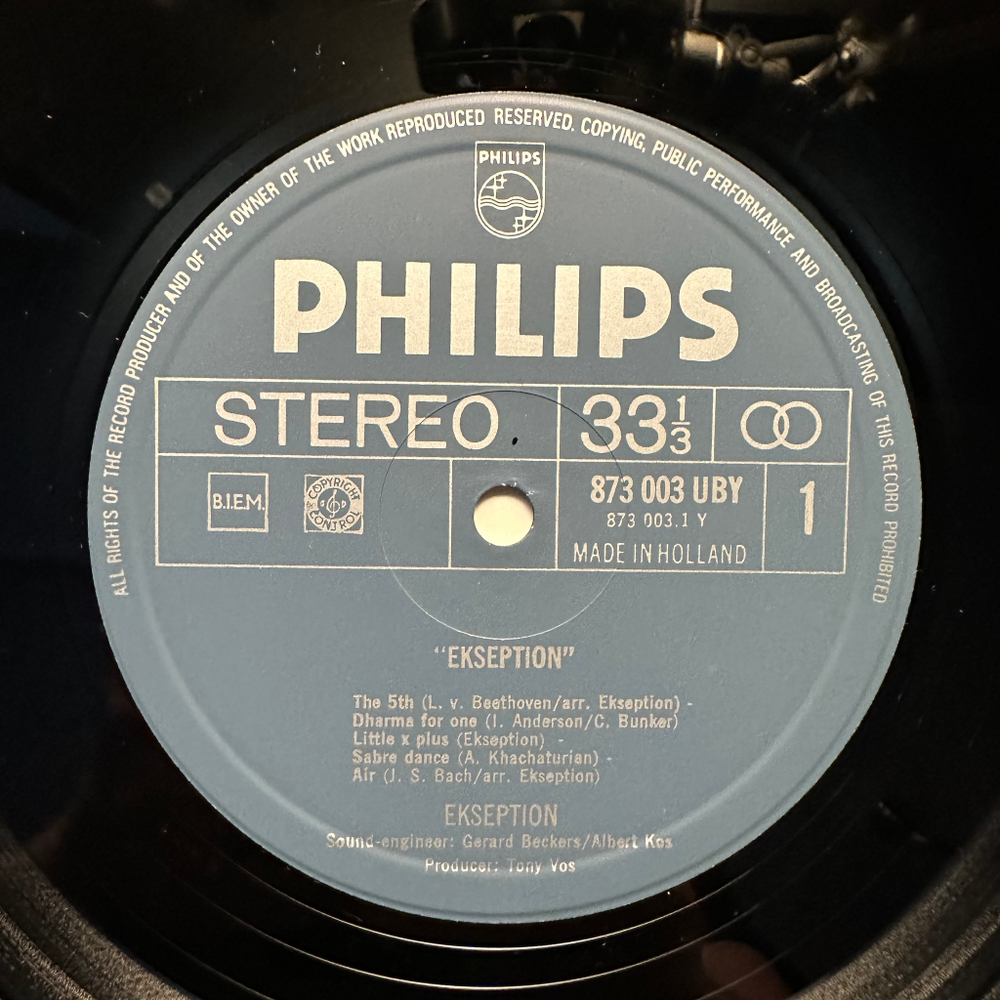 Ekseption - Ekseption (Голландия 1969г.)