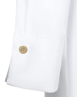 Рубашка с манжетами под запонки