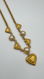 Колье с сердечками Sonia Rykiel