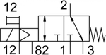 MFH-3-1/8-S-EX Распределитель с электроуправлением