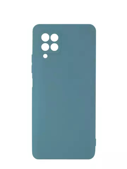 Накладка Samsung A12 /М12 силикон Blue