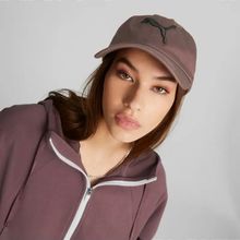 Бейсболка спорт. PUMA Ess Cap 02241697, 100% хлопок, коричневый