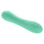 Зеленый вибростимулятор Alexisrose - 15 см. (Цвет: зеленый)