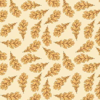 Дубовые листья. Ноябрь