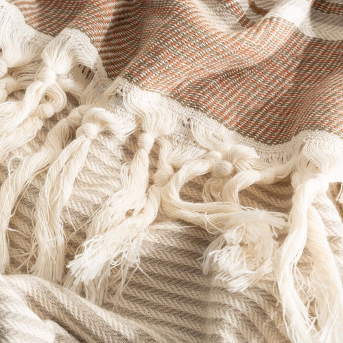 Пештемаль из органического хлопка Arya 90x180 | бежевый