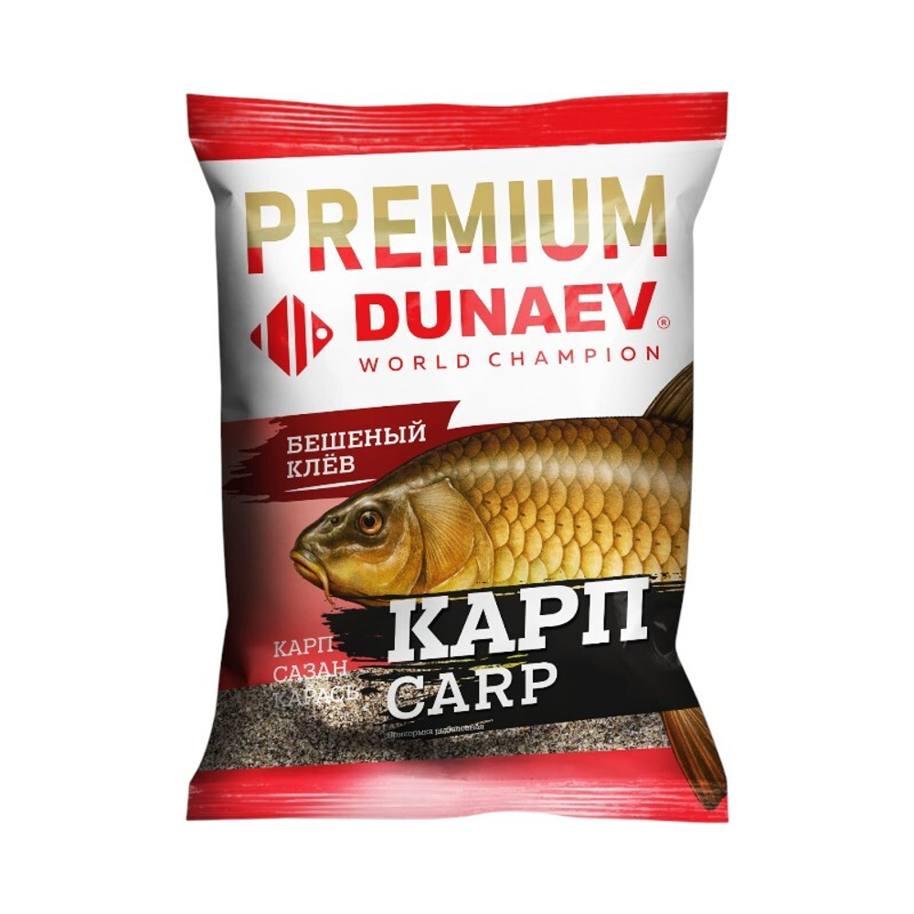 Прикормка "DUNAEV-PREMIUM" 1кг Карп-Сазан