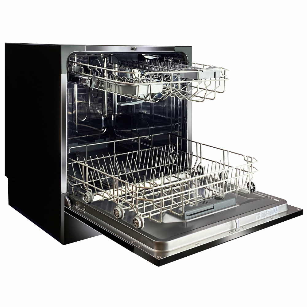 Посудомоечная машина Ginzzu DC283 компактная, 8 комплектов, средство 3в1