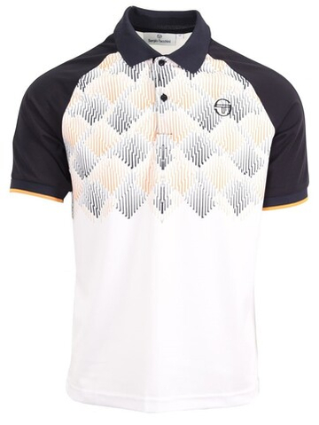 Мужское теннисное поло Sergio Tacchini Punte Shirt - navy/smoke