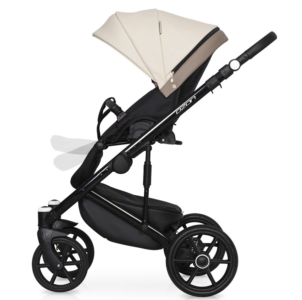 Детская коляска Riko Basic Ozon Ecco 2 в 1 25 слоновая кость-бежевый