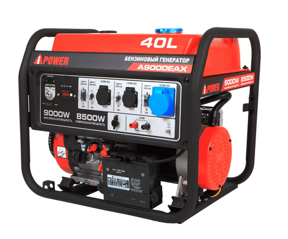 Бензиновый генератор A-iPower A9000EAX