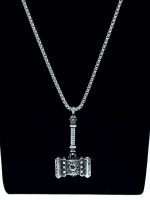 Цепь с подвеской скандинавский оберег Молот Тора (Мьельнир)