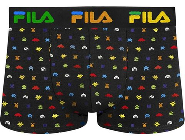 Мужские спортивные боксеры Fila Underwear Man Boxer 1P - черный
