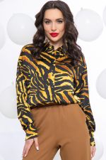 Рубашка "Лила" (горчица) Б5561 LT Collection