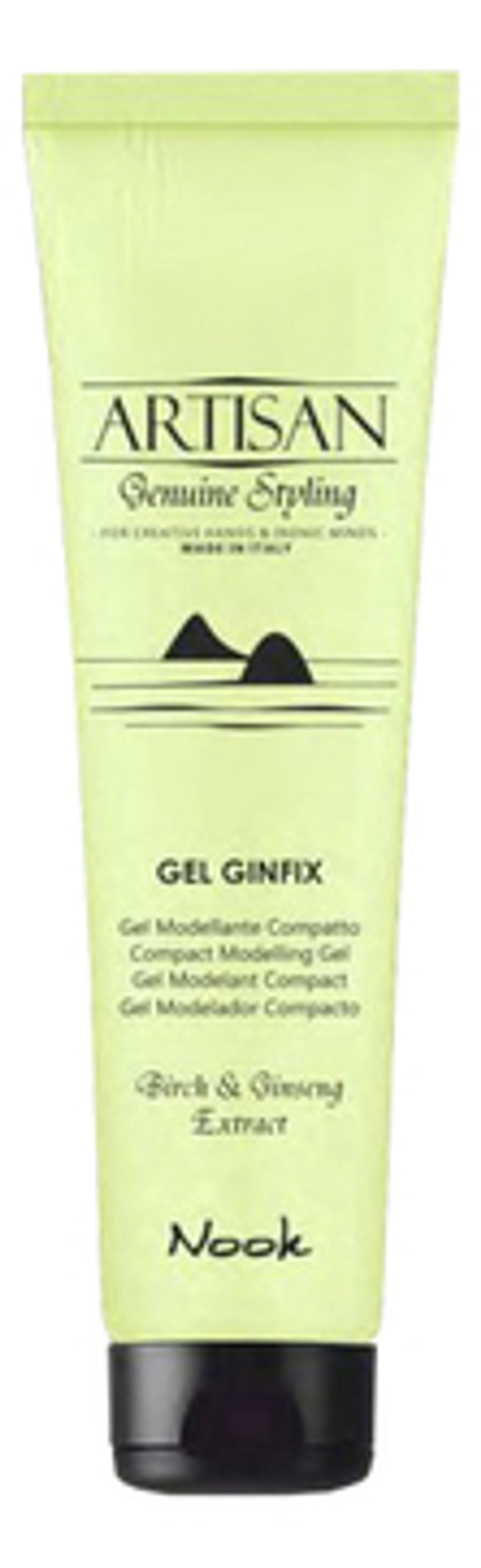 NOOK Гель для укладки волос Джинфикс - Artisan Gel Ginfix Compact Modelling Gel , 150мл
