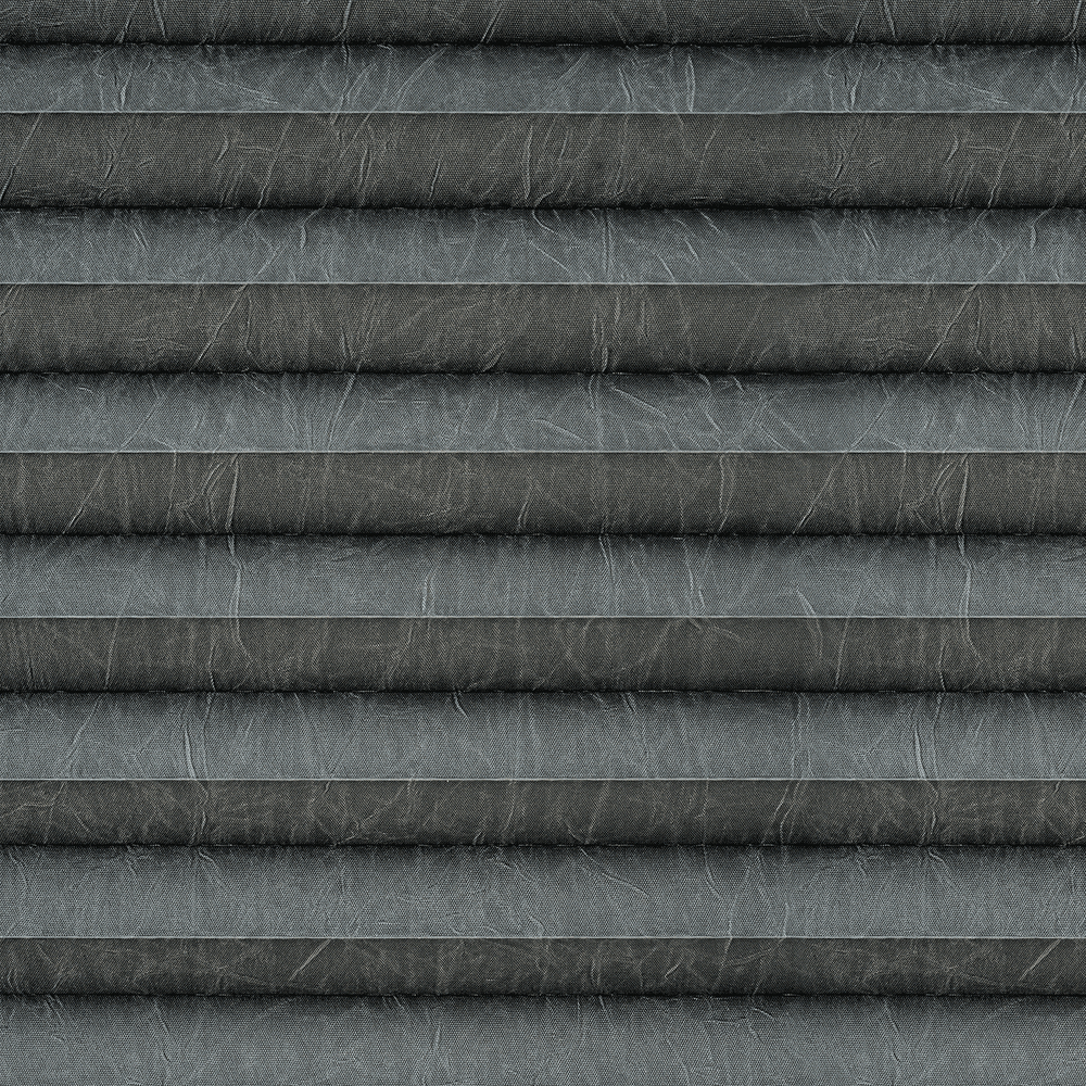 Штора плиссе Стандарт с ручками, ткань Аванти арт. 4089 графит, цвет комплектующих белый, серый, антрацит, черный, коричневый, кремовый и т д