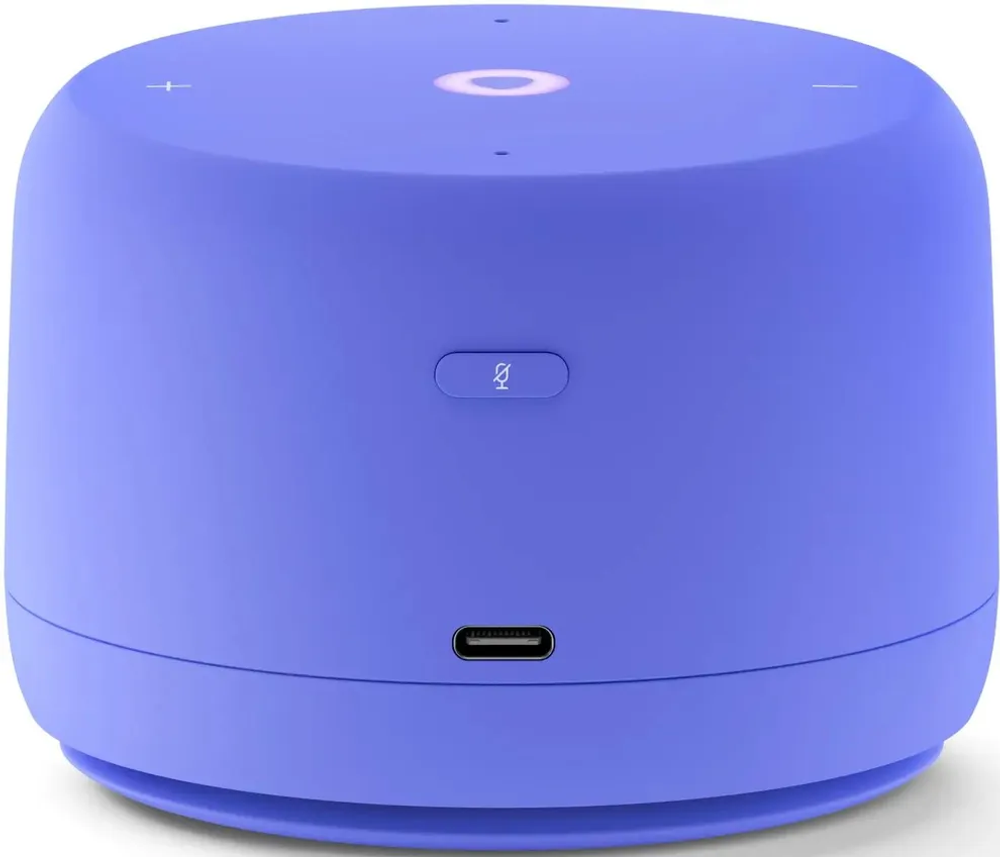 Умная колонка Яндекс Станция Лайт с часами violet