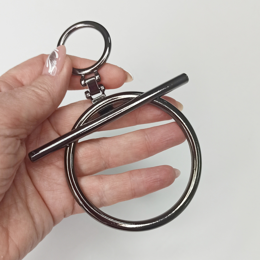 Замок Тогл 90*120 Черный никель