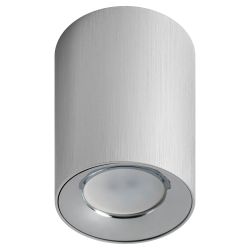 Светильник настенно-потолочный спот ЭРА OL1 GU10 SL/CH под лампу MR16/GU10 серебро/хром IP20