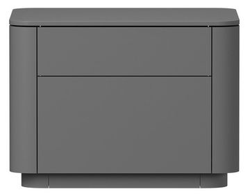 Тумба прикроватная Tammi 2 ящика ширина 50 см (серый)