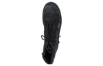 Balenciaga Balenciaga Strike Canvas Distressed Lace-up Short boots Men's Black