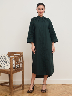 Платье кимоно ажурное