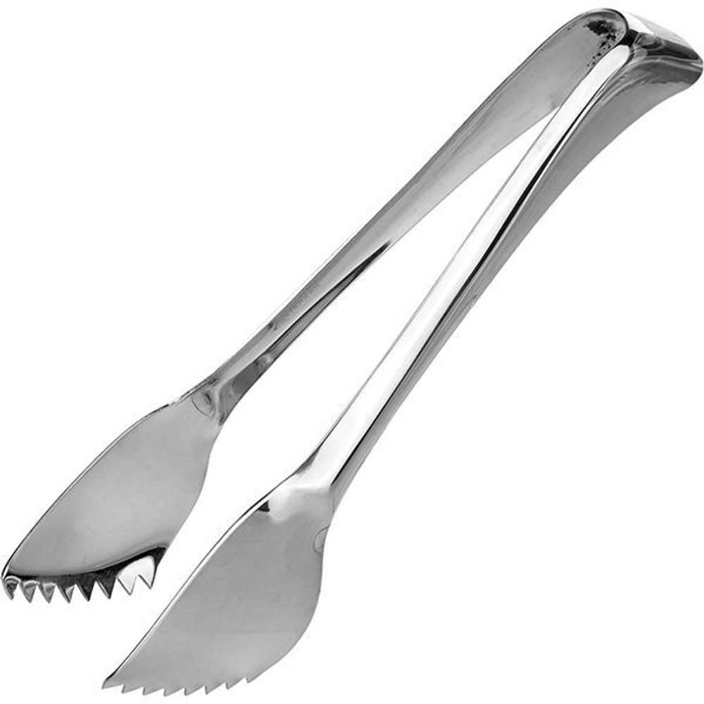 Щипцы для льда;сталь нерж.;,L=185,B=35мм;серебрист. (Цвет: серебристый)