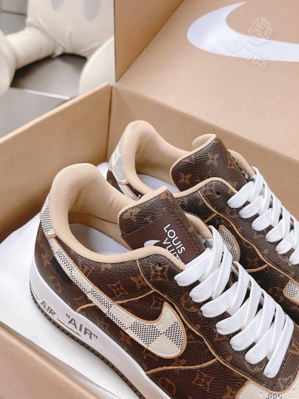 Кроссовки Louis Vuitton x Nike Air Force 1