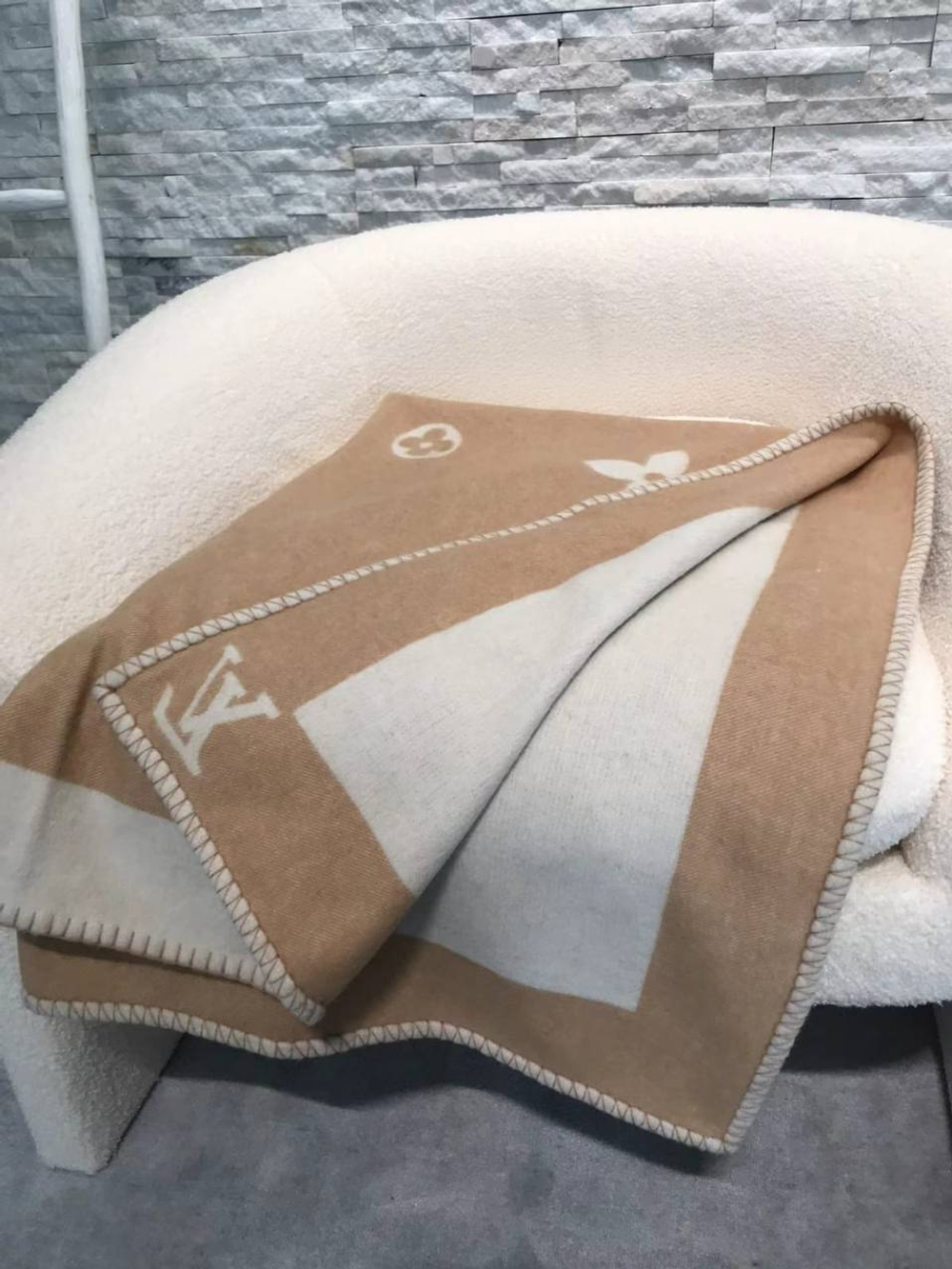 Плед Louis Vuitton 100х140 см, арт. 472144177