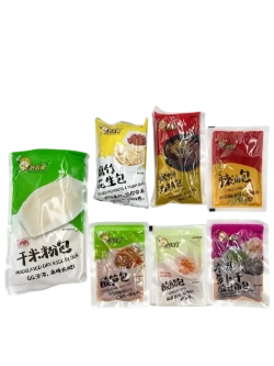 Рисовая лапша с речными улитками, суп Лоусифен