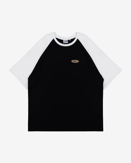 Футболка Dissident Palm Garage Raglan черная
