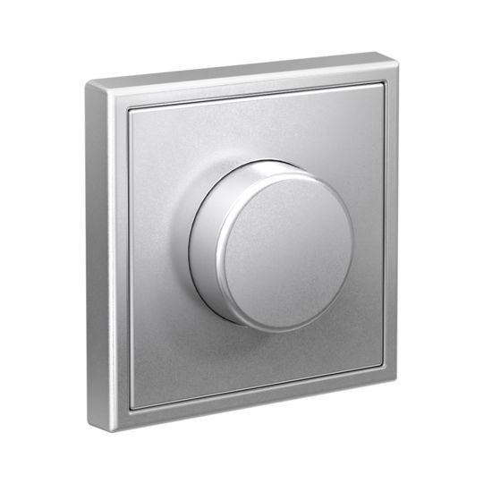 Светорегулятор поворотно-нажимной (диммер) ArtGallery LED RC 400Вт механизм алюм. SE GAL000323