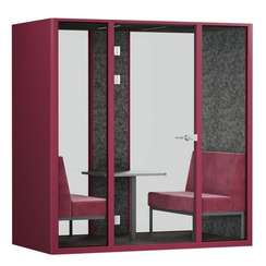 SoundCube RV QUATTRO з/с-стекло SDC-2.2-GL Бордовый/Морская галька/Бордовый/Антрацит/Прозрачный/Серый