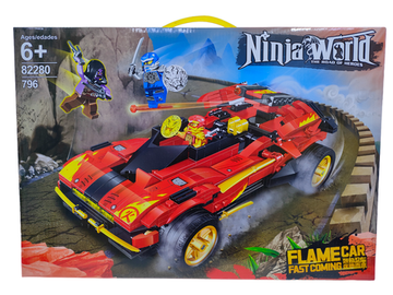 Конструктор Ninja World " Перехватчик " , 796 дет.