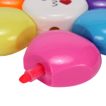 Набор текстовыделителей "Цветок" 6 шт в пакете с подвесом, С-40066