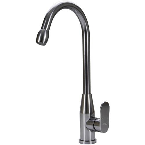 СМЕСИТЕЛЬ EKKO ДЛЯ КУХНИ E4062 ТЕМНО-СЕРЫЙ