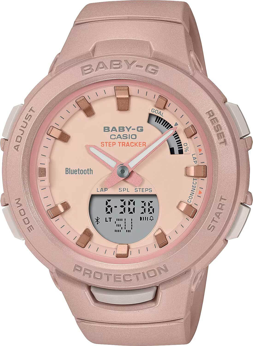 Женские наручные часы Casio Baby-G BSA-B100CS-4A