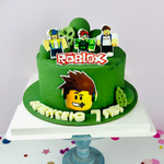 Торт сыну на день рождения "Roblox" для мальчика