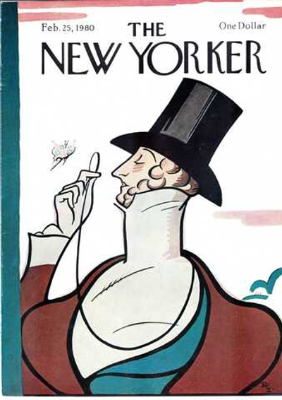 Журнал The New Yorker 25-02-1980, обложка