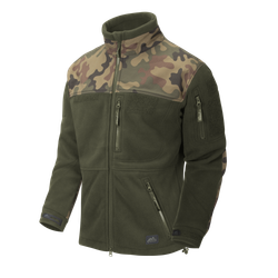 Helikon-Tex Polish INFANTRY Jacket - Fleece - Olive Green/PL Woodland