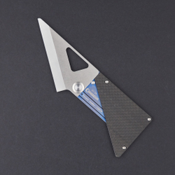 Нож складной DAGGERR Cardkhife Blue Titan